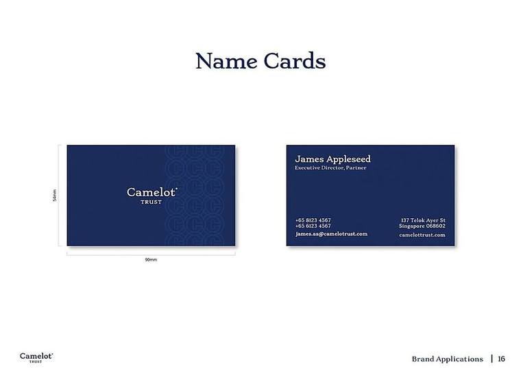 Detail pekerjaan Firefish untuk Camelot Trust