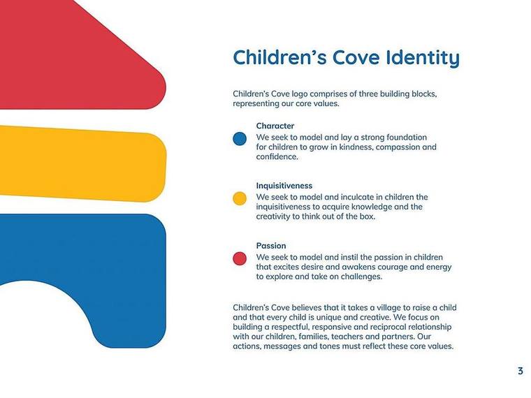 Detail pekerjaan Firefish untuk Children's Cove