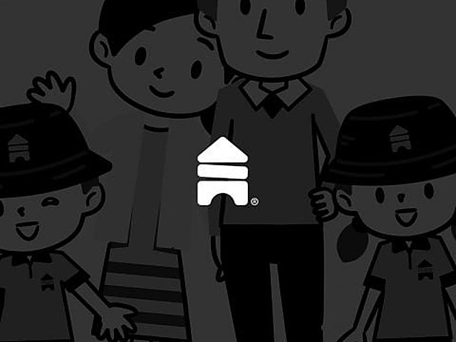 Pekerjaan branding Firefish untuk Children's Cove
